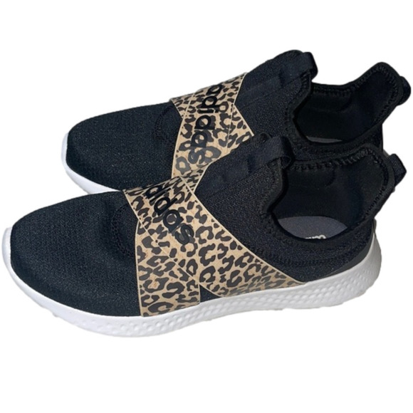 adidas Shoes - Adidas Puremotion Adapt Cloudfoam Leopard Slip on Comfort Sneakers size 7.5